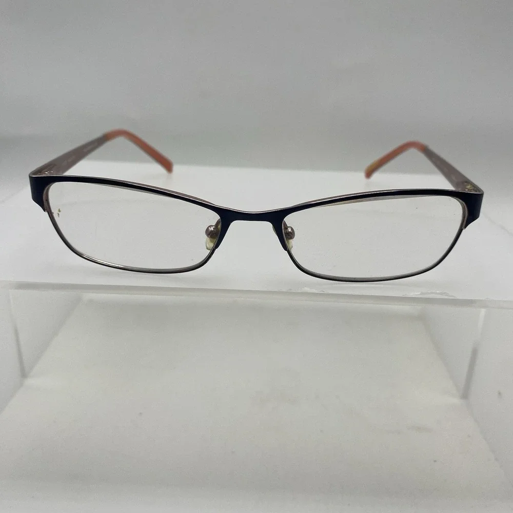 Ted Baker Eyeglasses Women FRAME ONLY Alosiu B222 52-16-135 Black Pink 557